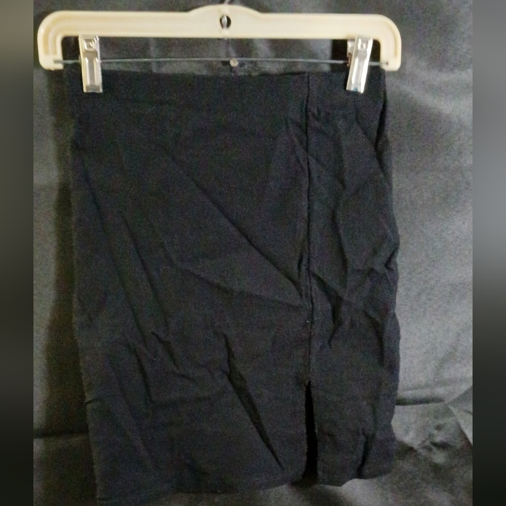 Iris black mini skirt sz sm